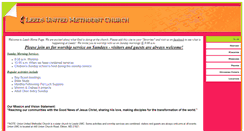 Desktop Screenshot of leeds-umc.org